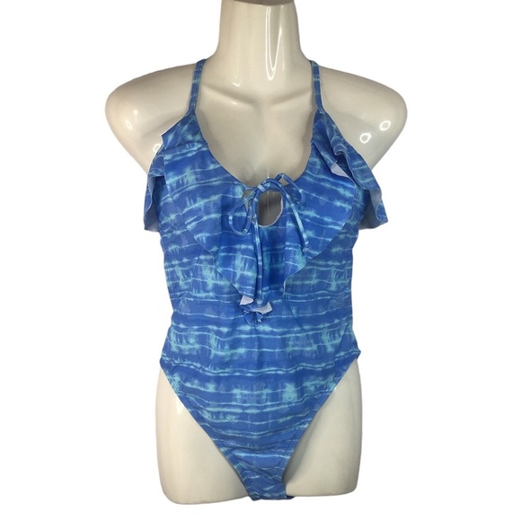 California Sunshine Other - California Sunshine Women’s Sexy One Piece Tie Swimsuit Ruffles Ties Front/Back
